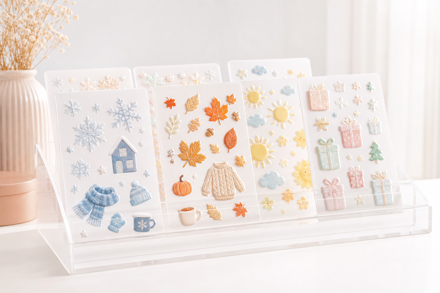Seasonal Sticker Sheets